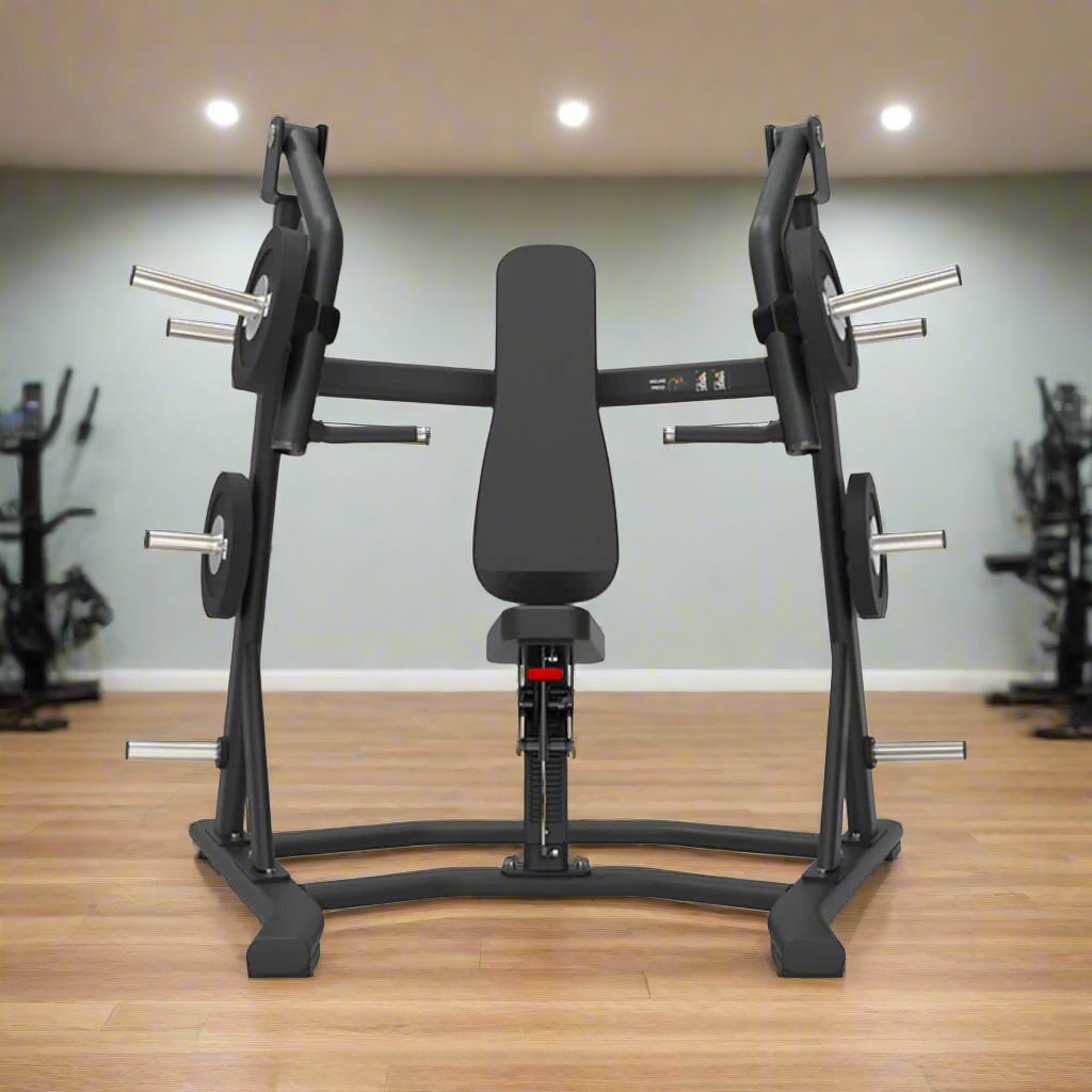 Attack Strength Plate Loaded Incline Chest Press commercial gym setting