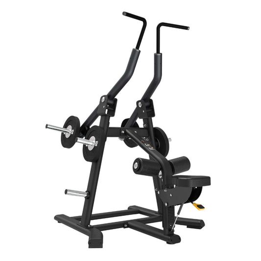 Attack Strength Adjustable Plate Loaded Lat Pulldown - Matte Black