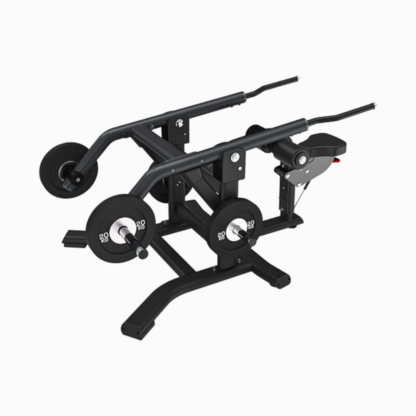Attack Strength Adjustable Plate Loaded Tricep Press - Matte Black