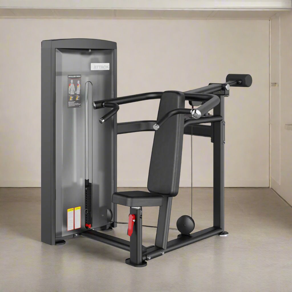 Attack Fitness Strength Shoulder Press Machine - hime gym - Precision and Comfort