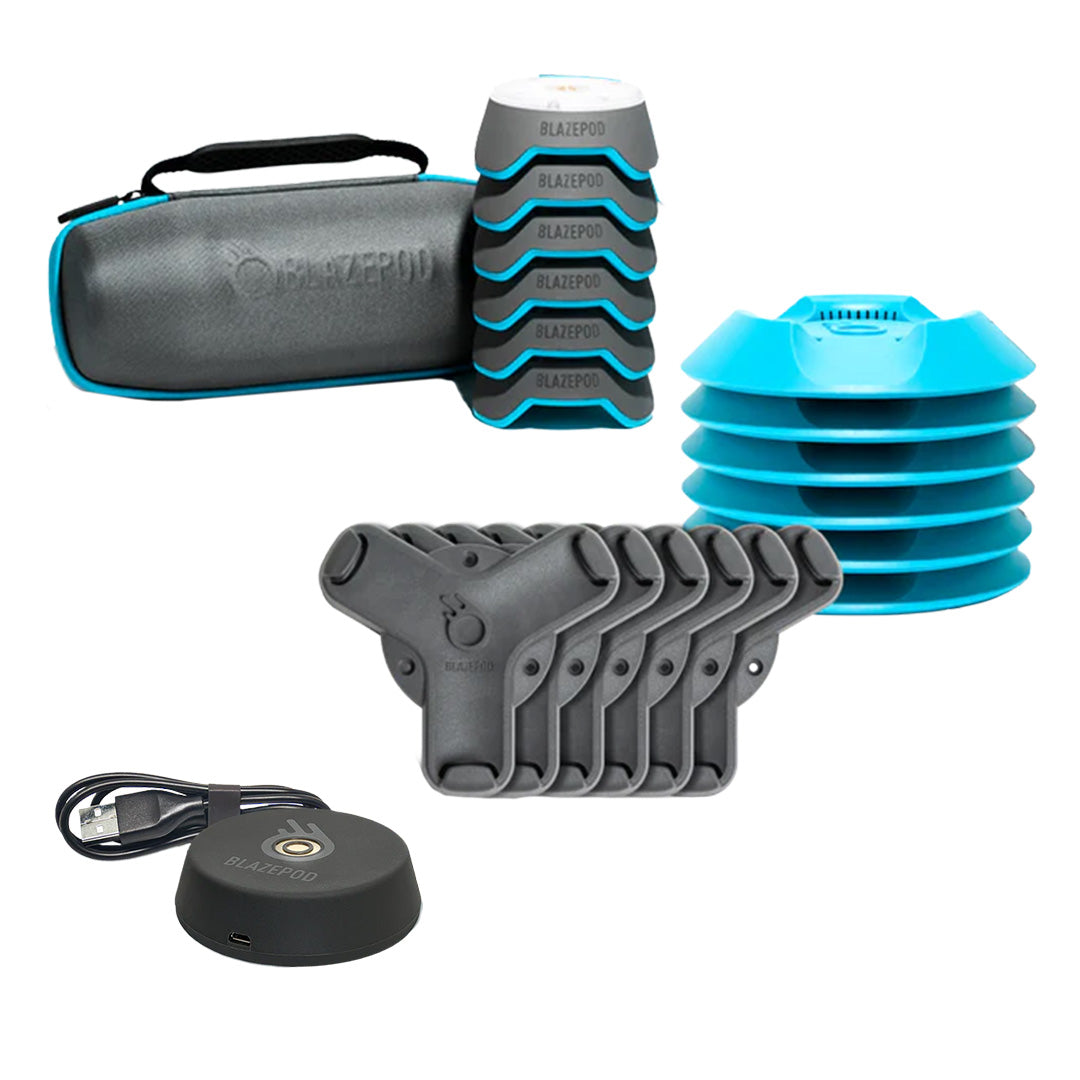 BlazePod RIW Pro Bundle – Full Reaction Training Kit with Wall Mounts