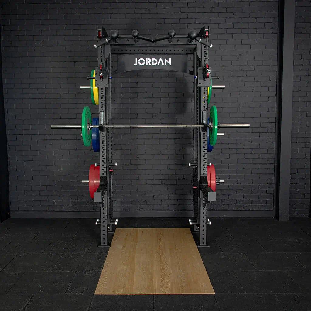J75 Cable Rack: Advanced Multi-Functional Gym studio setting with weights