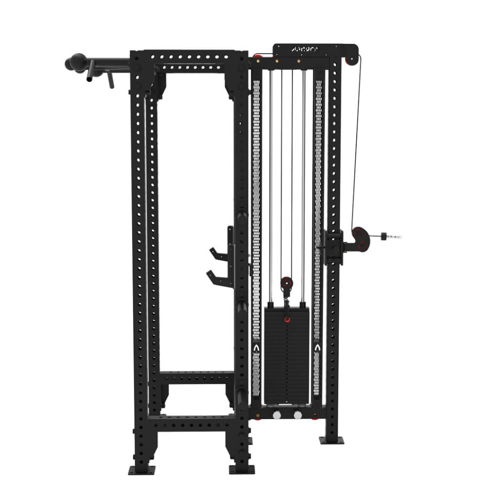 J75T Rack Includes J-Hooks Front view