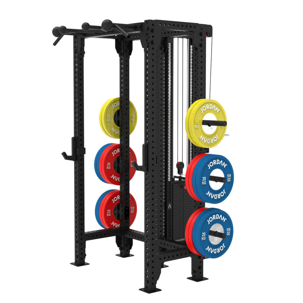 J75T Rack Includes J-Hooks with weights