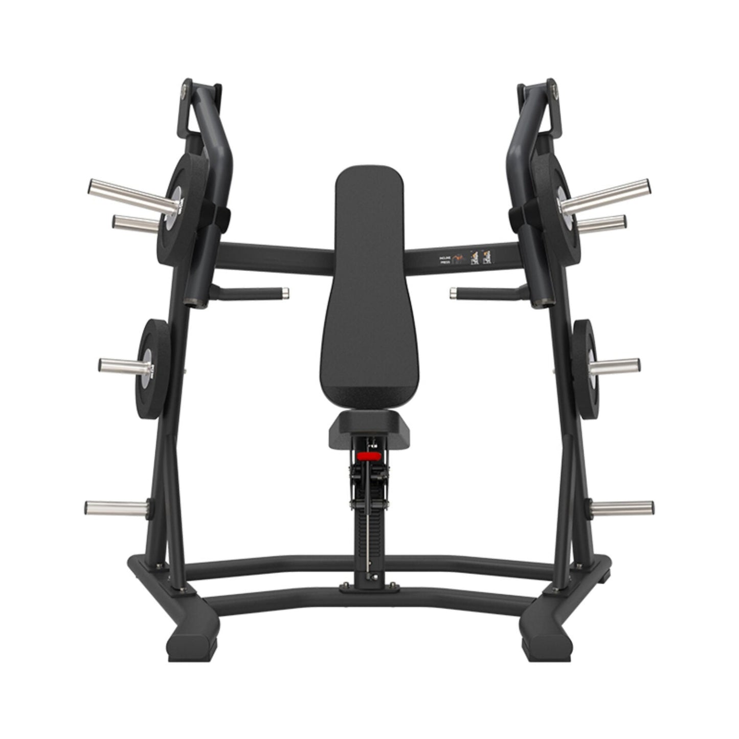 attack strength plate loaded incline chest press