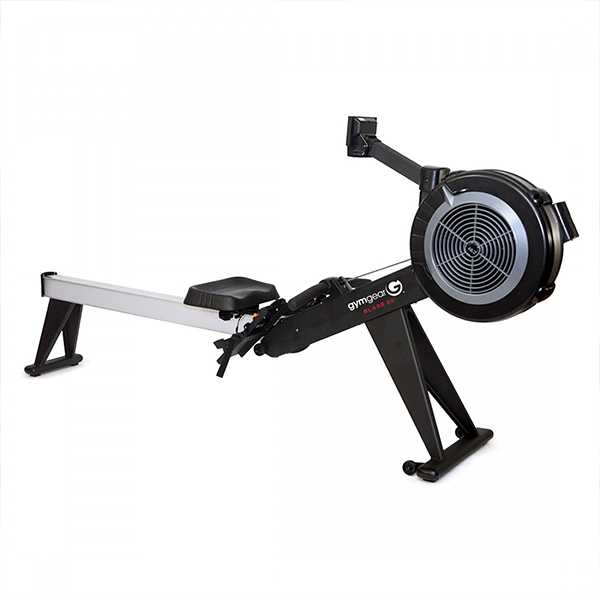 Blade 2.0 Rowing Machine for cardio training in black and silver