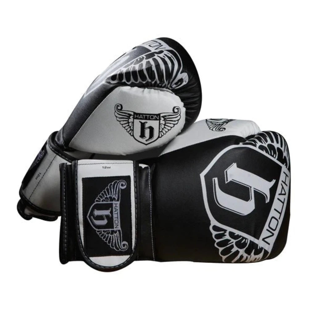 Hatton PU Boxing Glove (Pair) - Black