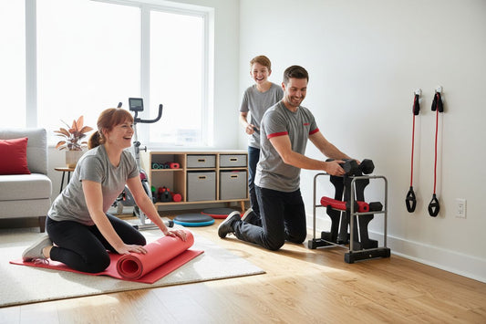 budget home gym, workout at home, affordable fitness