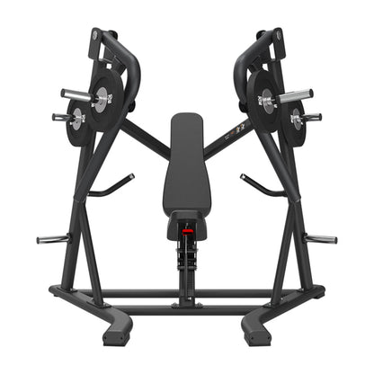 Attack Strength Decline Chest Press Matte Black Adjustable Seat