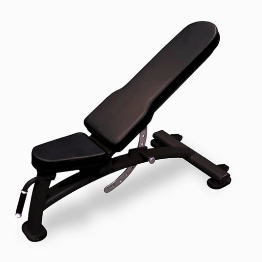 Jordan Fitness I-Series Adjustable Incline/Decline Bench - Black Upholstery