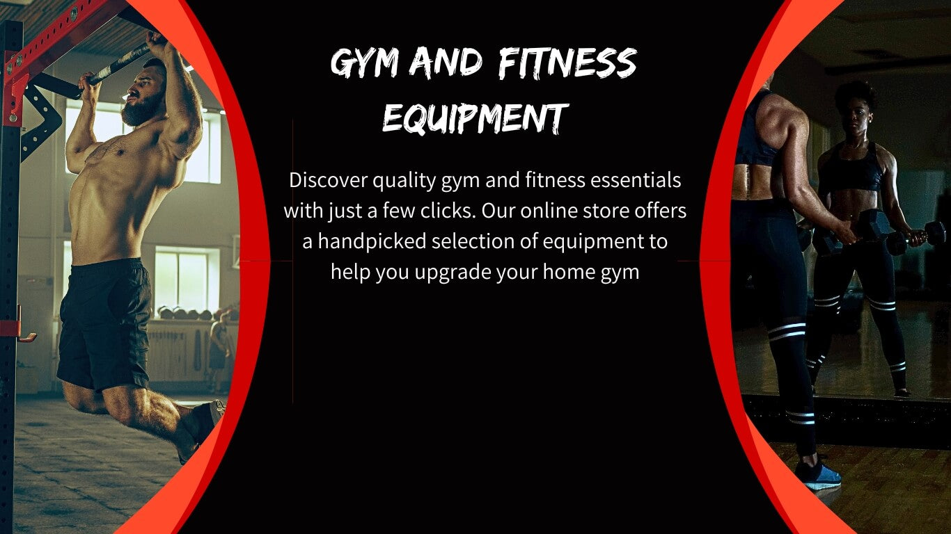 Man and woman training with gym equipment