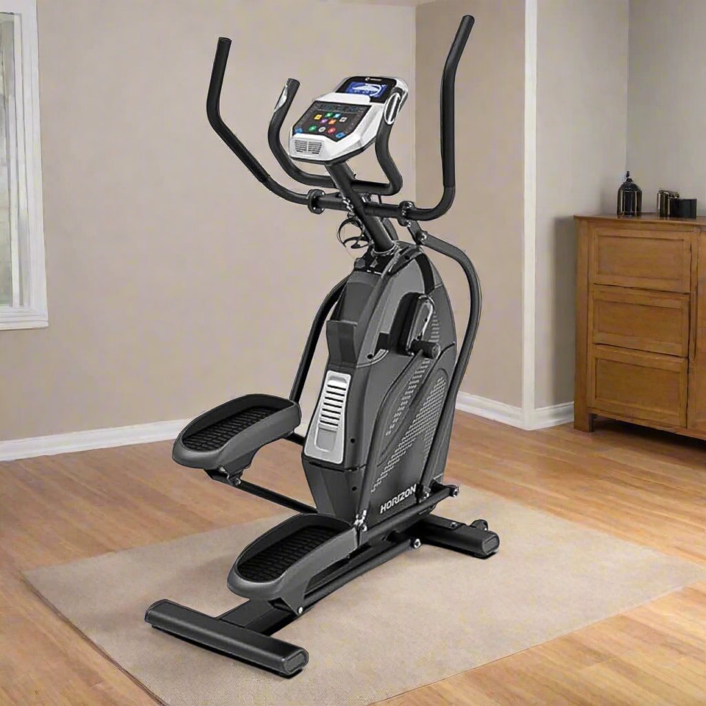 Horizon Fitness HT5.0 Peak Elliptical exercise machine - grey - In a home gym