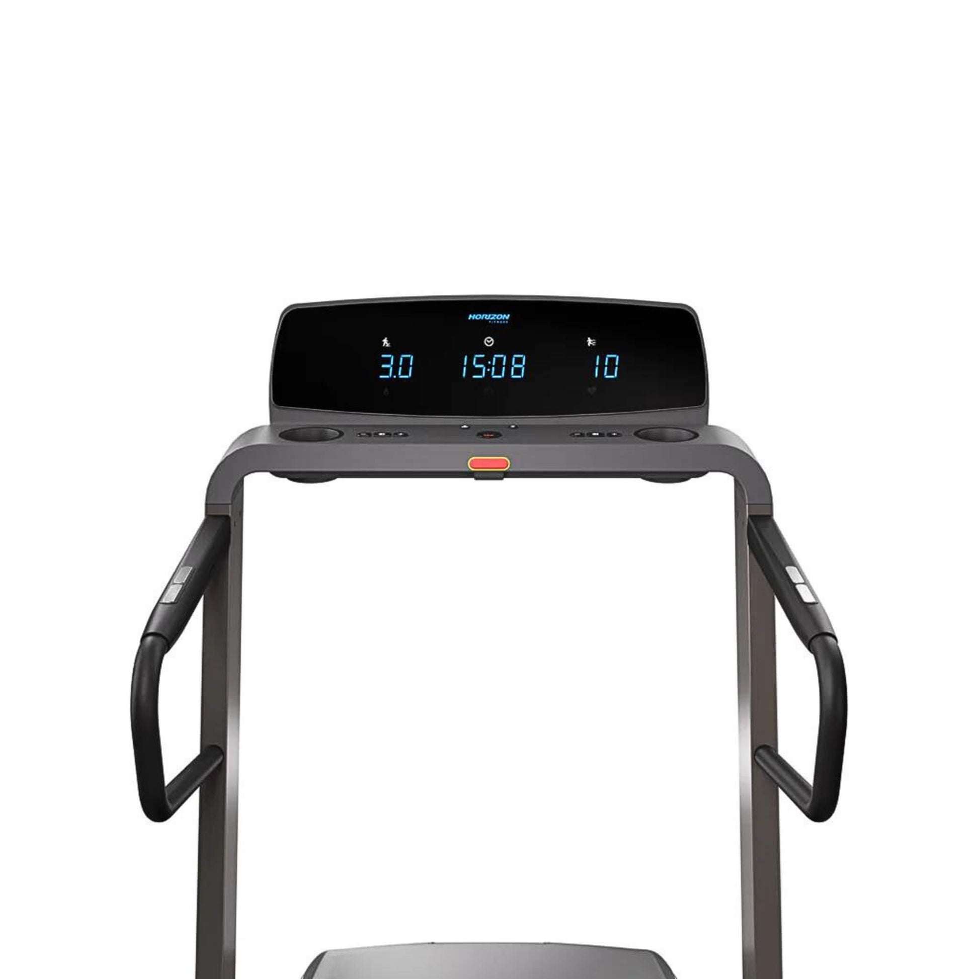 Horizon Fitness Omega Z @ZONE Treadmill - show a close view of the monitor