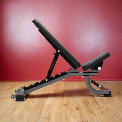 Jordan Fitness Adjustable Weight Bench Incline Positions - Black