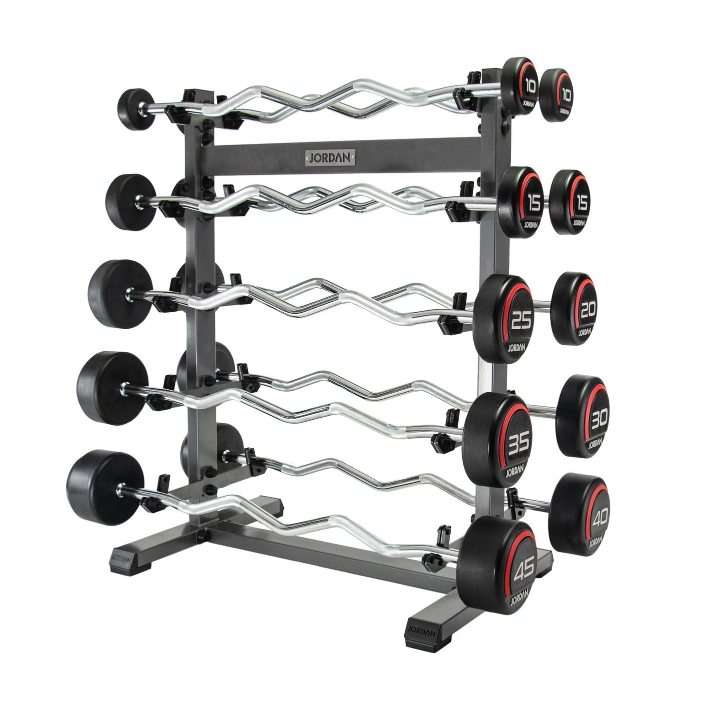 Jordan Fitness Barbell Rack – Durable, Space-Saving Storage Solution - Flexyourgym