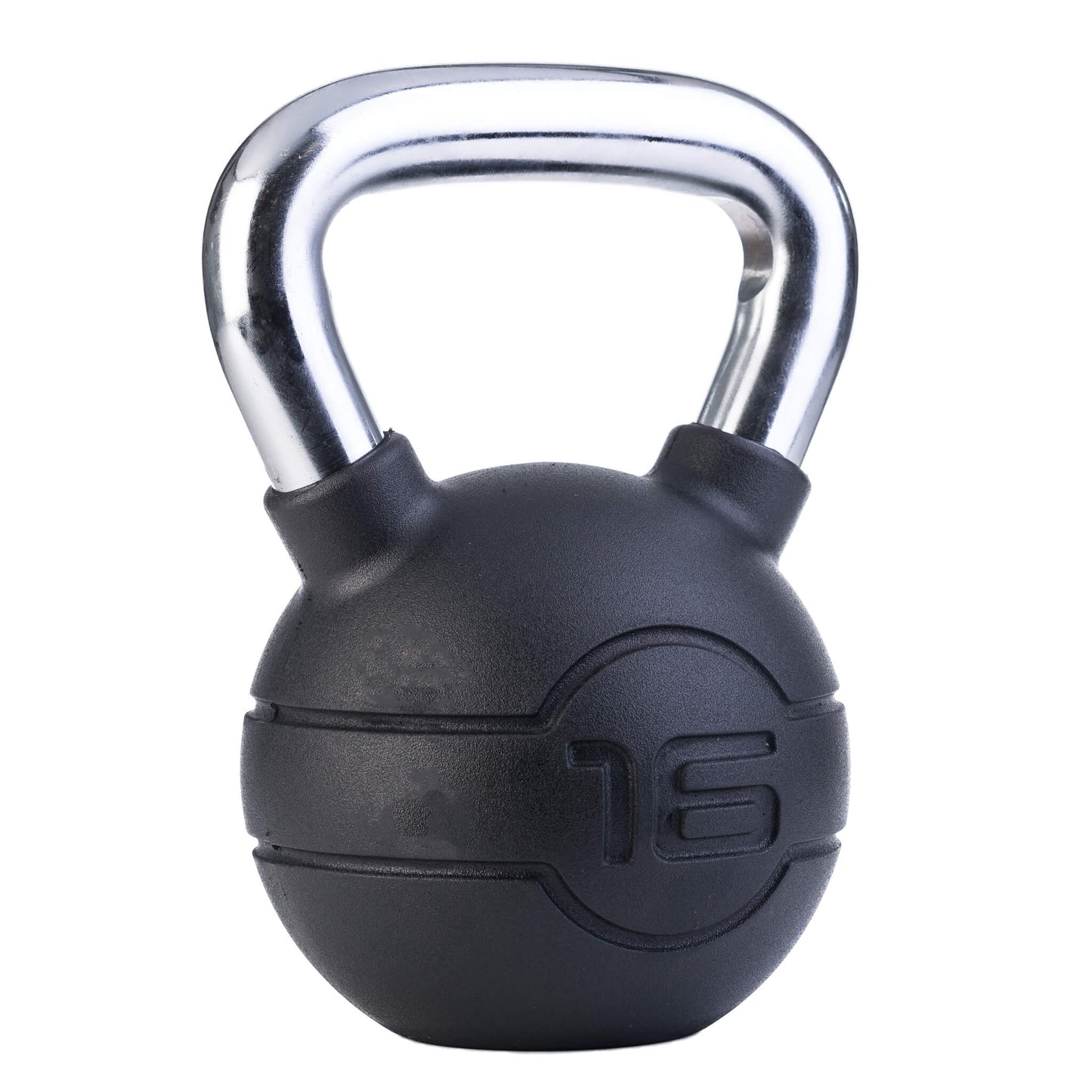 Jordan Fitness- Kettlebells - Chrome Handle With Black Rubber coating weight - 16kg