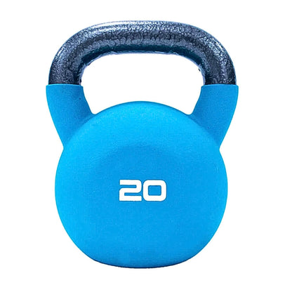 Jordan Fitness Neoprene Covered Kettlebell blue 20kg