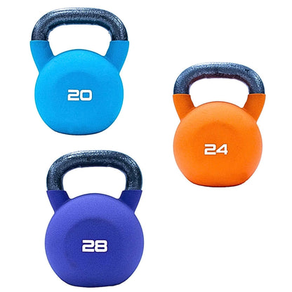 Jordan Fitness Neoprene Covered Kettlebell 20kg, 24kg, 28kg