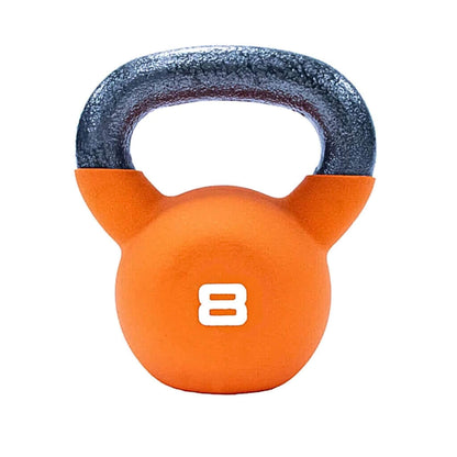 Jordan Fitness Neoprene Covered Kettlebell orange 8kg