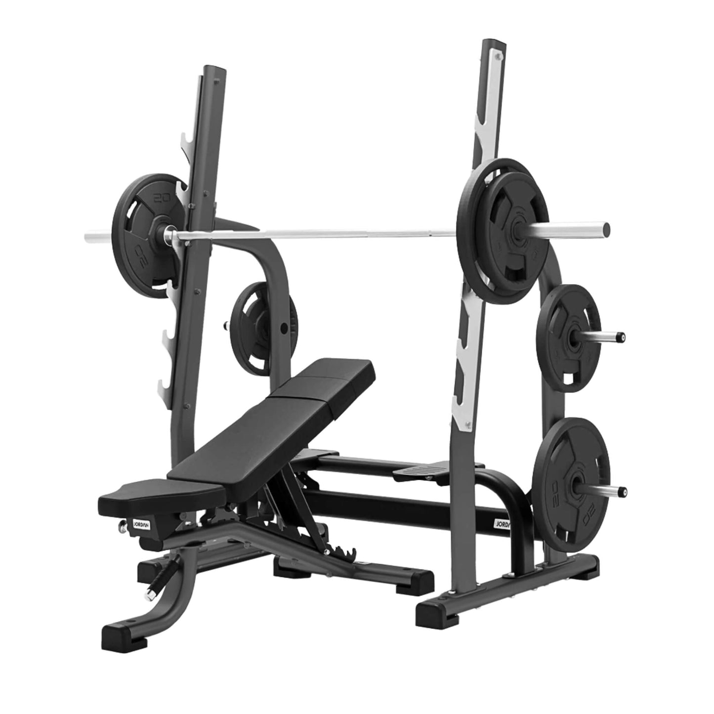 Jordan Fitness Olympic Adjustable Multi-Bench-Grey