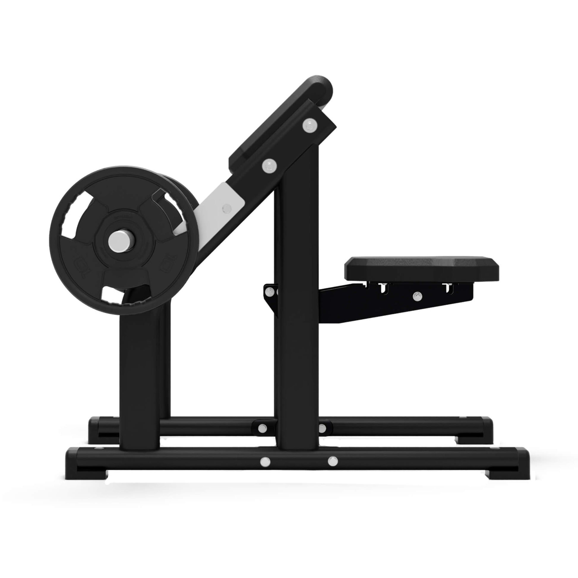 Jordan Fitness Seated Preacher Curl Bench in the colour Black