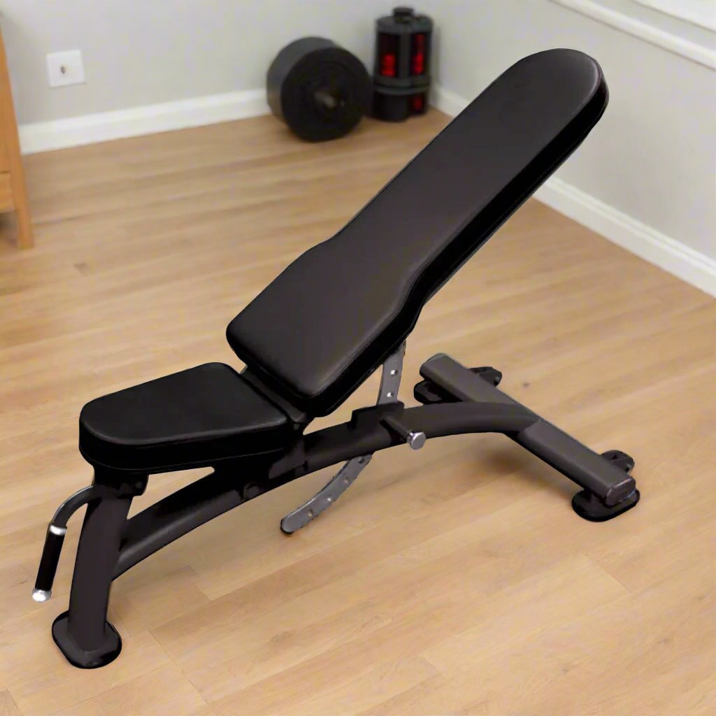 Adjustable Incline/Decline Bench (I-Series) in a home gym