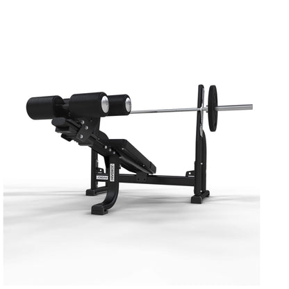 Jordan Fitness Olympic Decline Bench In Black 