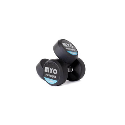 MYO Strength Rubber Dumbbells