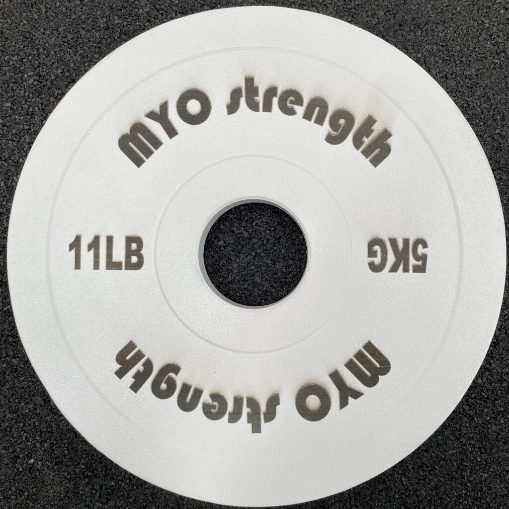Myo Strength Steel Calibrated Plates - Yellow