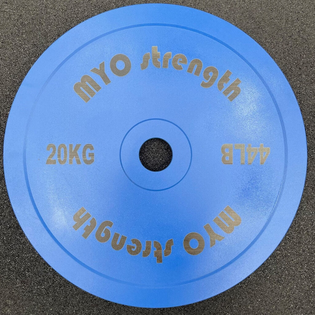 Myo Strength Steel Calibrated Plates - Blue