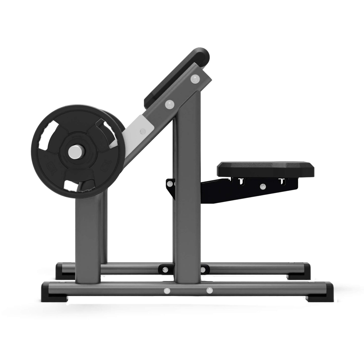 Jordan Fitness Seated Preacher Curl Bench in the colour Grey